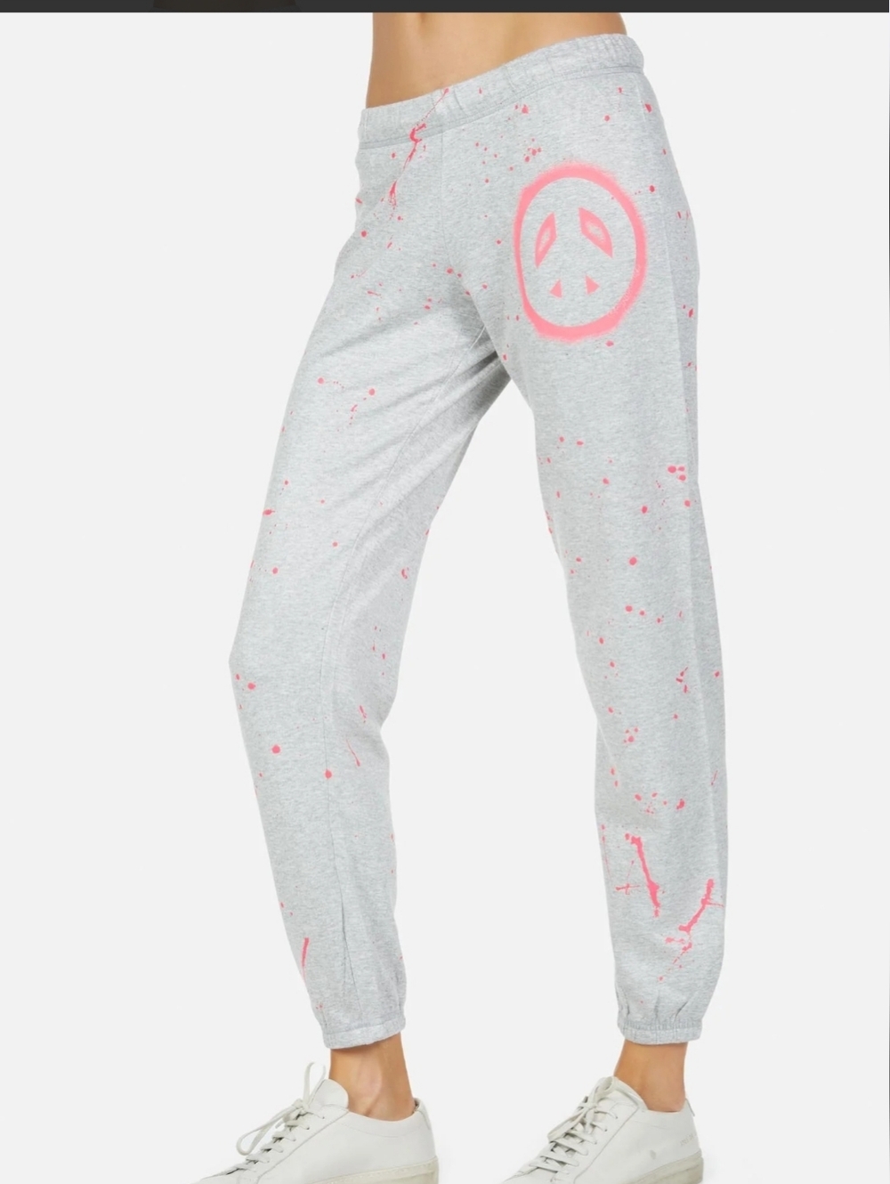 Lauren Moshi Brynn Airbrush Peace sweatpants - Picture 4 of 12